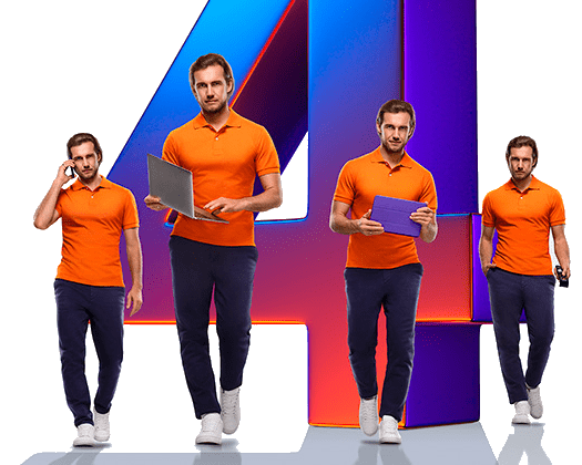 Великолепная четверка Ростелеком в&nbsp;посёлок Ясный (Архангельская область)